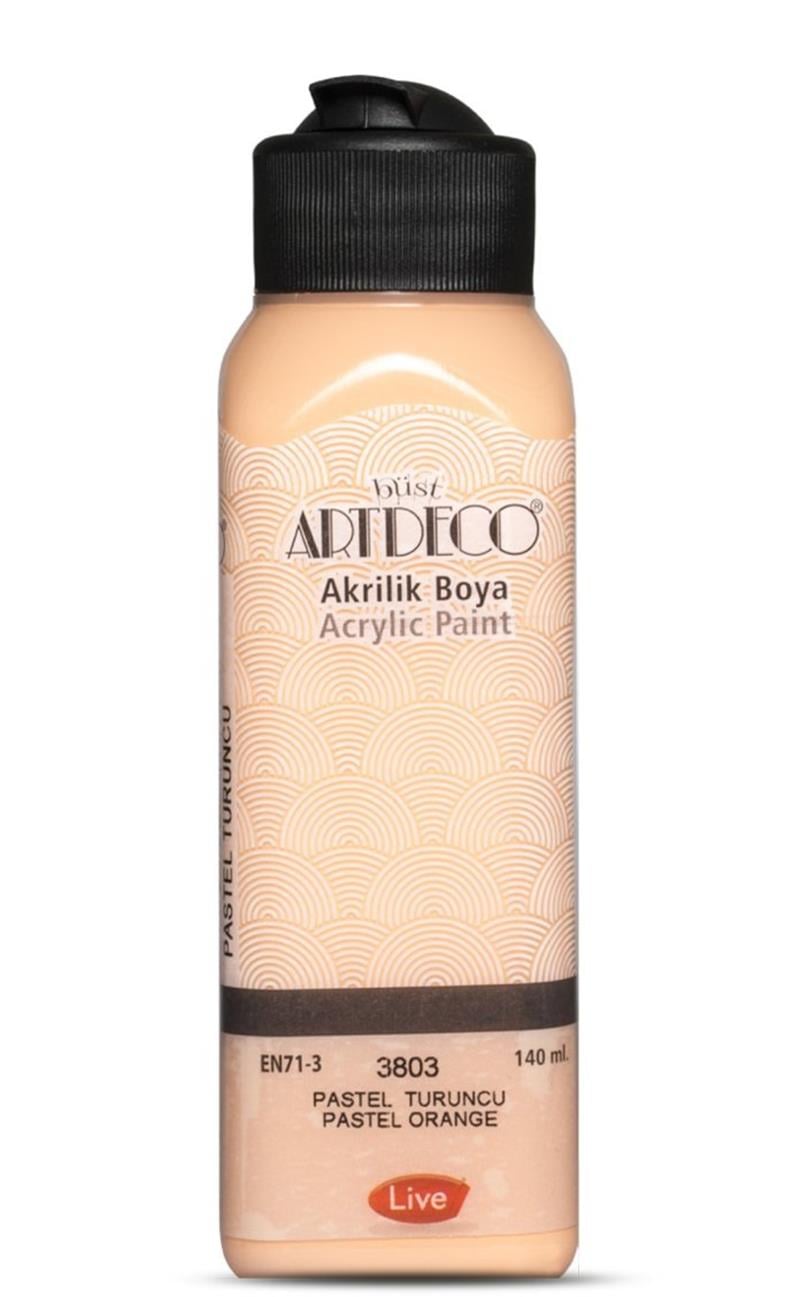 Artdeco Akrilik Boya 140ml Pastel Turuncu 3803