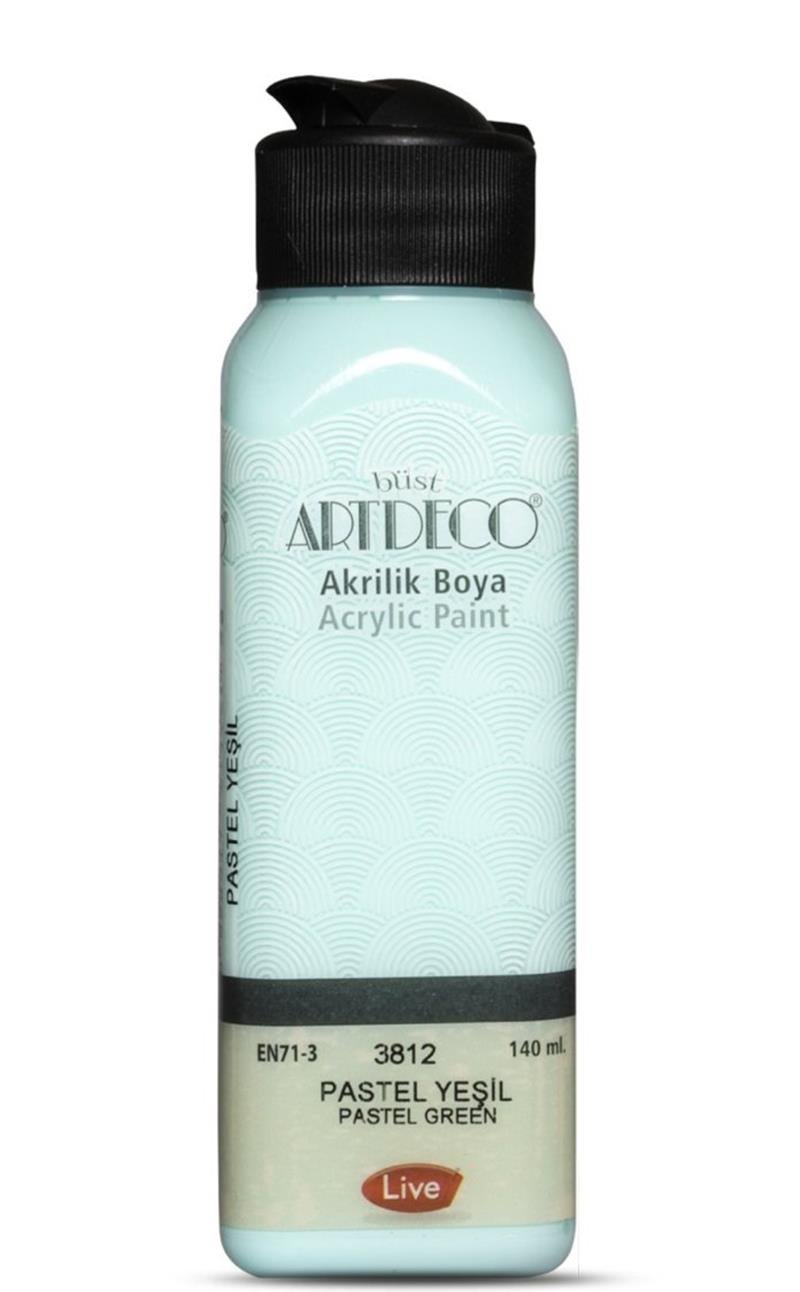 Artdeco Akrilik Boya 140ml Pastel Yeşil 3812