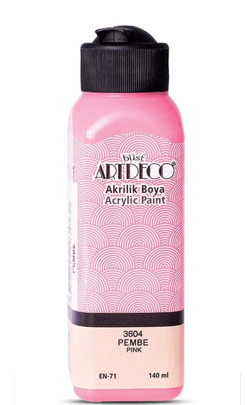 Artdeco Akrilik Boya 140ml Pembe