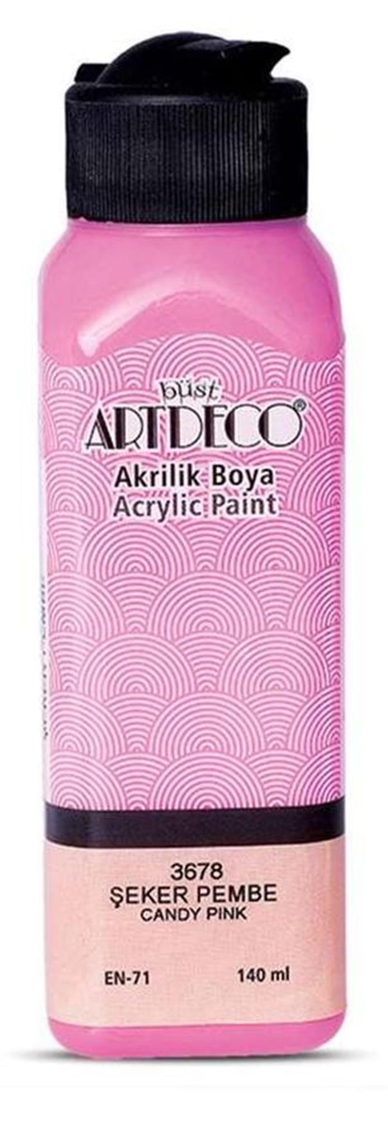 Artdeco Akrilik Boya 140ml Şeker Pembe