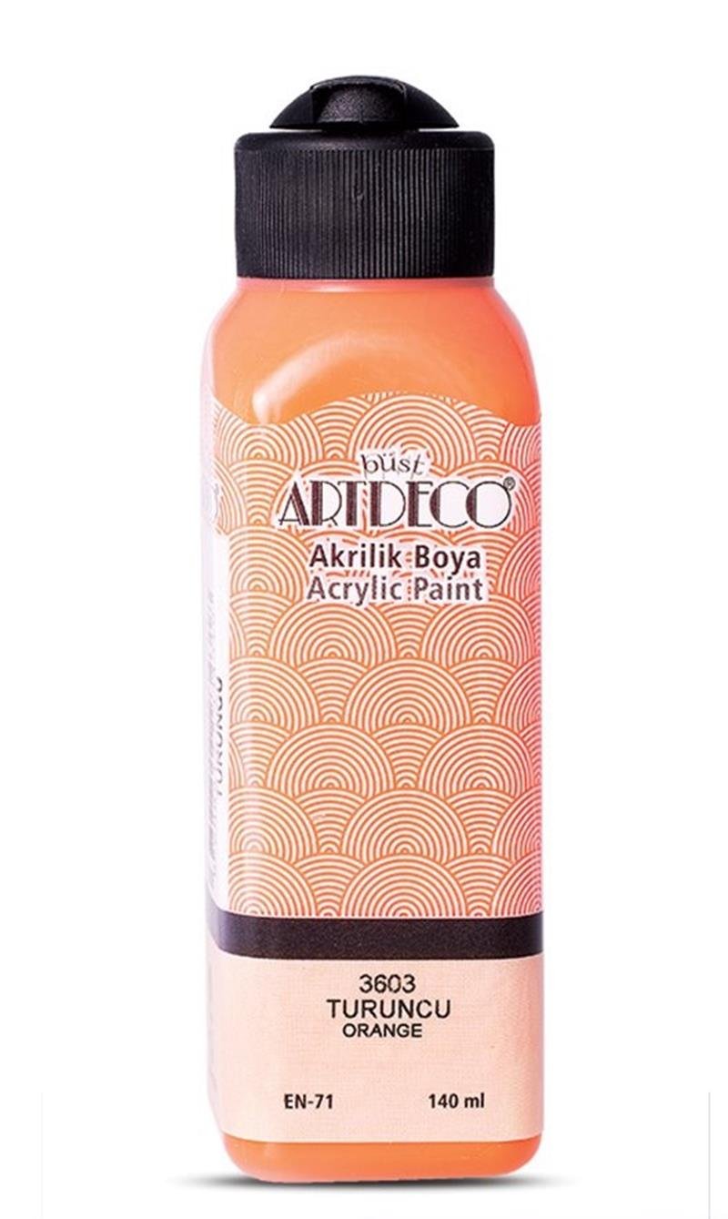 Artdeco Akrilik Boya 140ml Turuncu