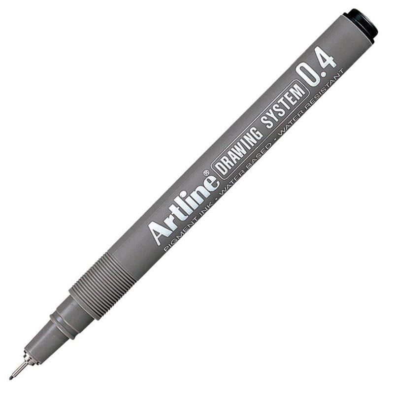 Artline Çizim Kalemi 234 Siyah 0.4 mm 12'li Paket