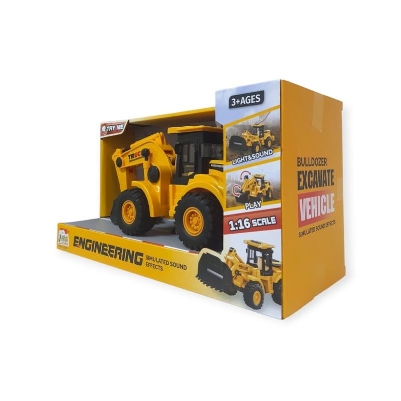 Asya Engineering Truck 1:16 Işıklı ve Sesli Kepçe 