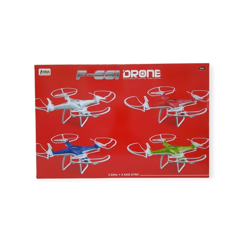 Asya F661 Drone 2.4Ghz 6 Eksen Gyro Uzaktan Kumandalı Led Işıklı 