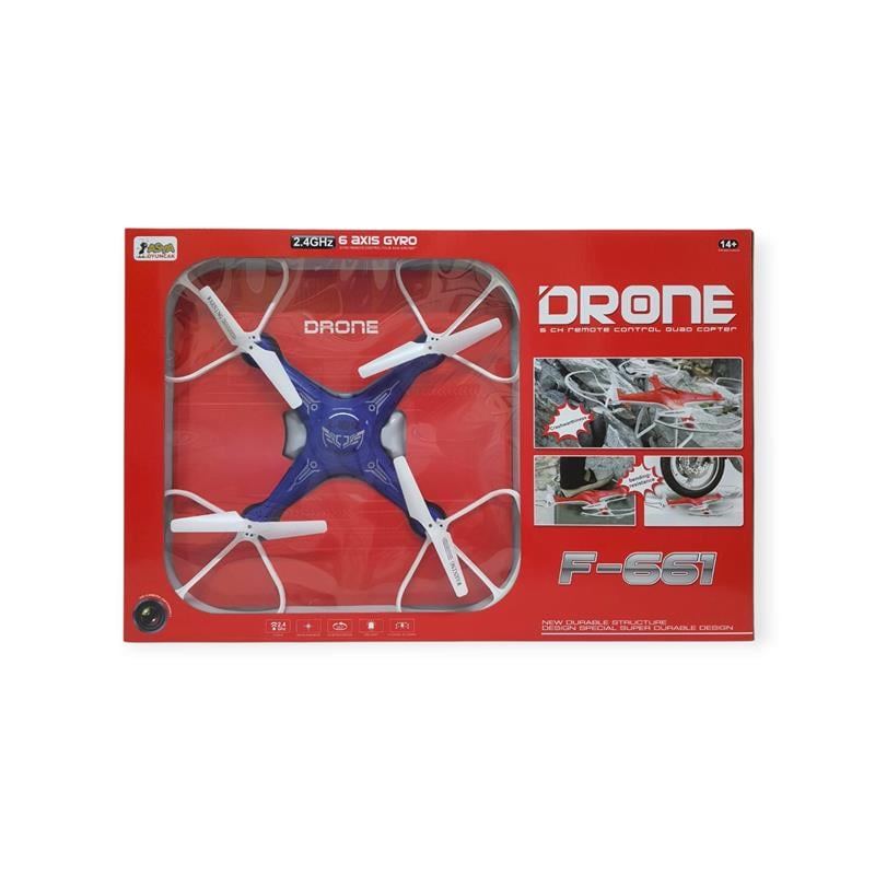 Asya F661 Drone 2.4Ghz 6 Eksen Gyro Uzaktan Kumandalı Led Işıklı 