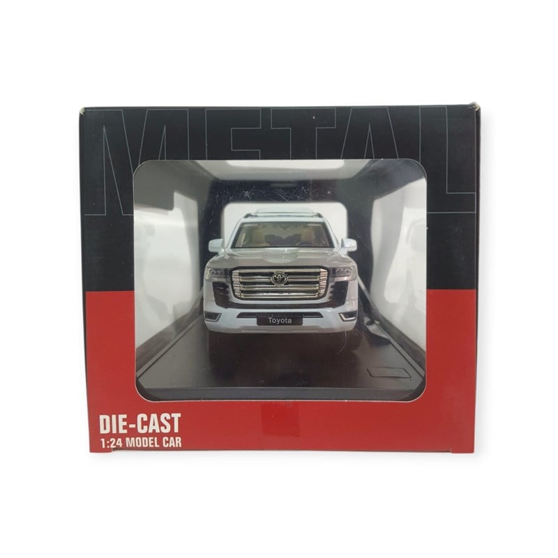 Asya Metal Die-Cast 1:24 Toyota Land Cruiser Model Araba 