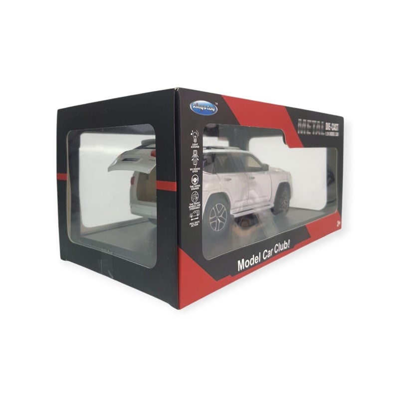 Asya Metal Die-Cast 1:24 Toyota Land Cruiser Model Araba 