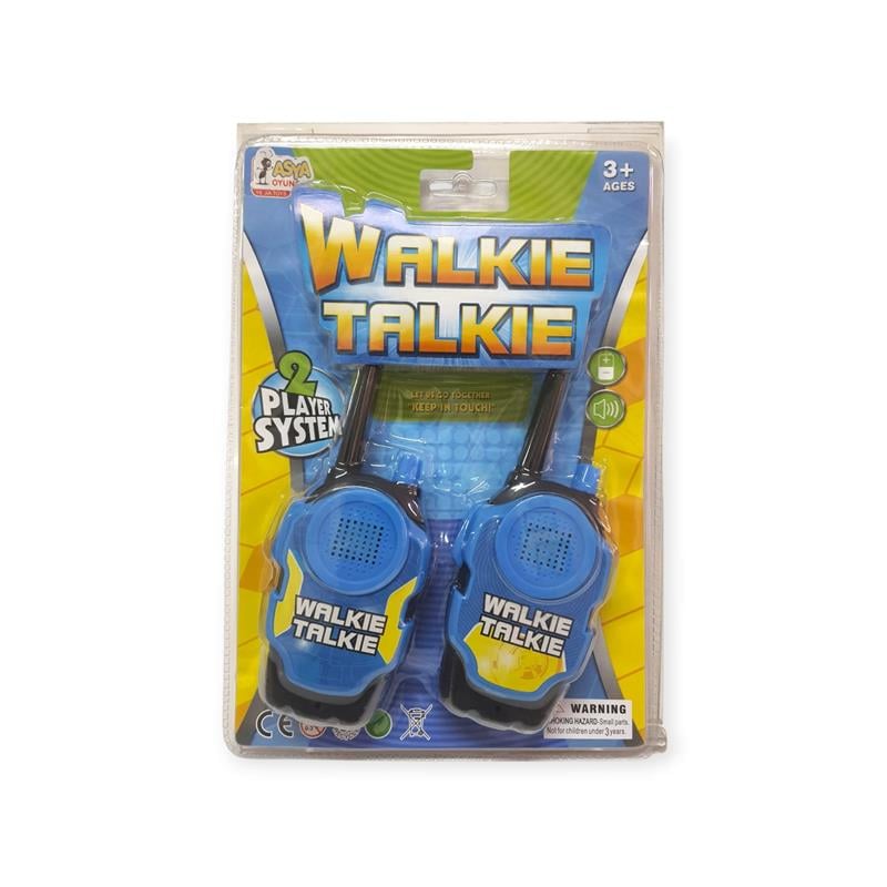 Asya Walkie Talkie set 2'li Çocuk Telsiz Oyuncak 