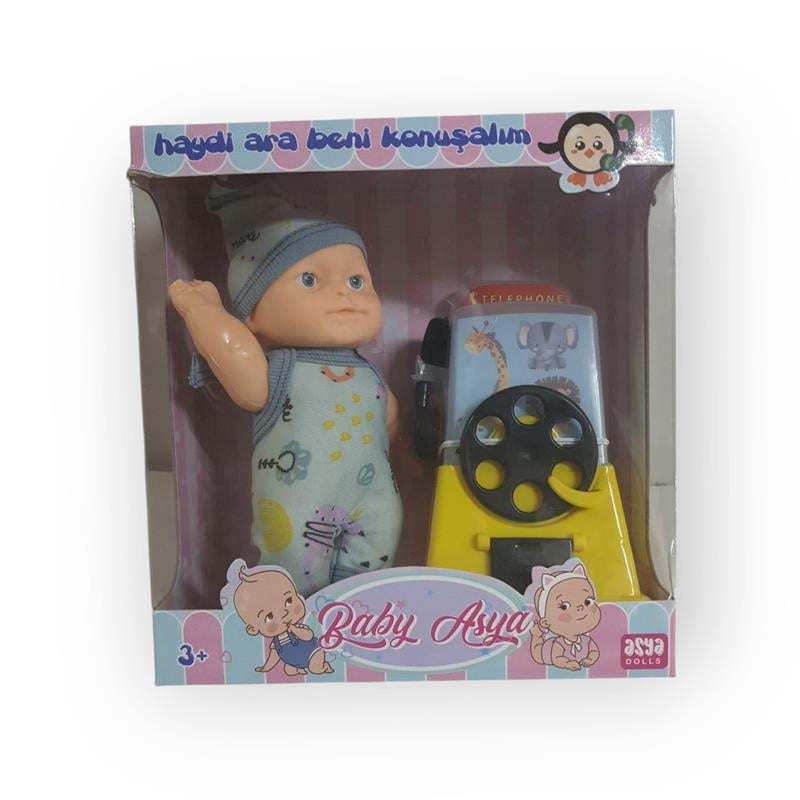 BABY ASYA KONUŞAN BEBEK&TELEFON SETİ 'HAYDİ ARA BENİ KONUŞALIM'