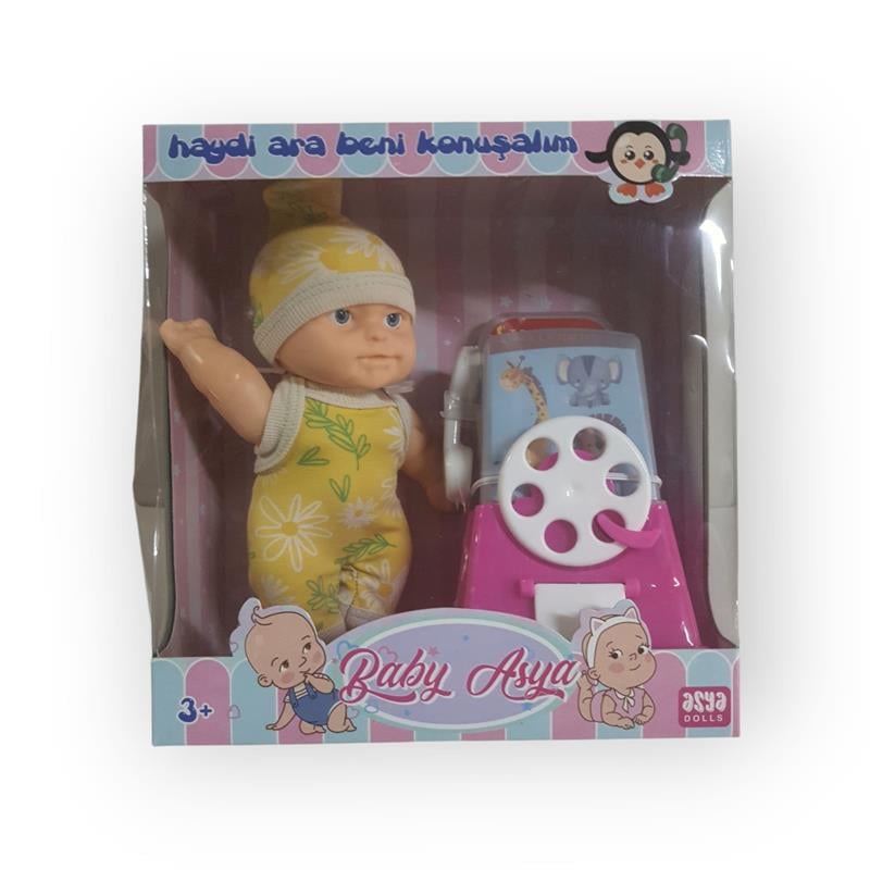 BABY ASYA KONUŞAN BEBEK&TELEFON SETİ 'HAYDİ ARA BENİ KONUŞALIM'