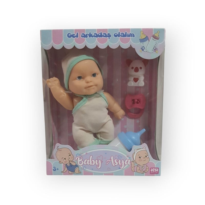 BABY ASYA OYUNCAK BEBEK SETİ  'GEL ARKADAŞ OLALIM'