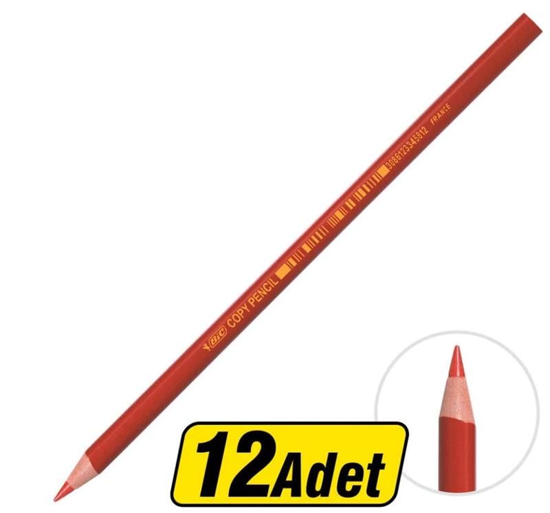 Bic Evolution 9213691 Kopya Kalemi Kırmızı 12'li Paket
