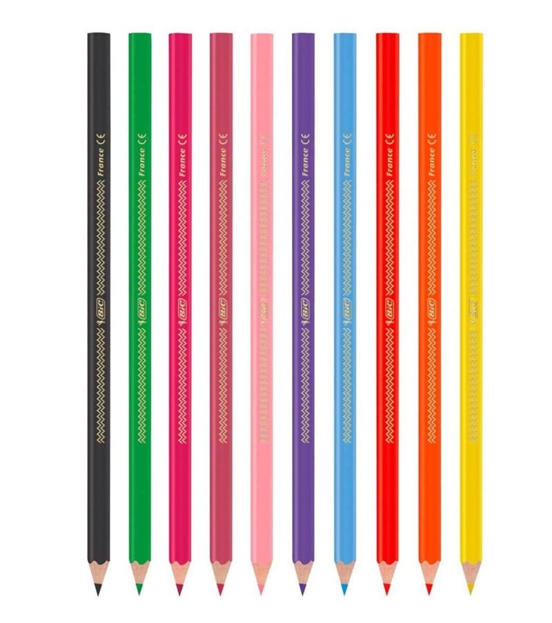 Bic Evolution Kuru Boya Kalemi 24+1 Metal Tüp
