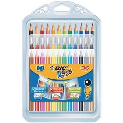 Bic Kids Karışık Boyama Seti 36'lı Kuru Boya