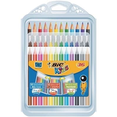 Bic Kids Karışık Boyama Seti 36'lı Kuru Boya
