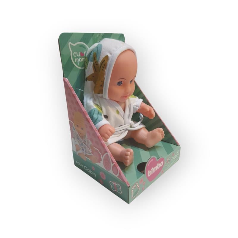 BİMBO BABY GABRY SEVİMLİ OYUNCAK BORNOZLU BEBEK 