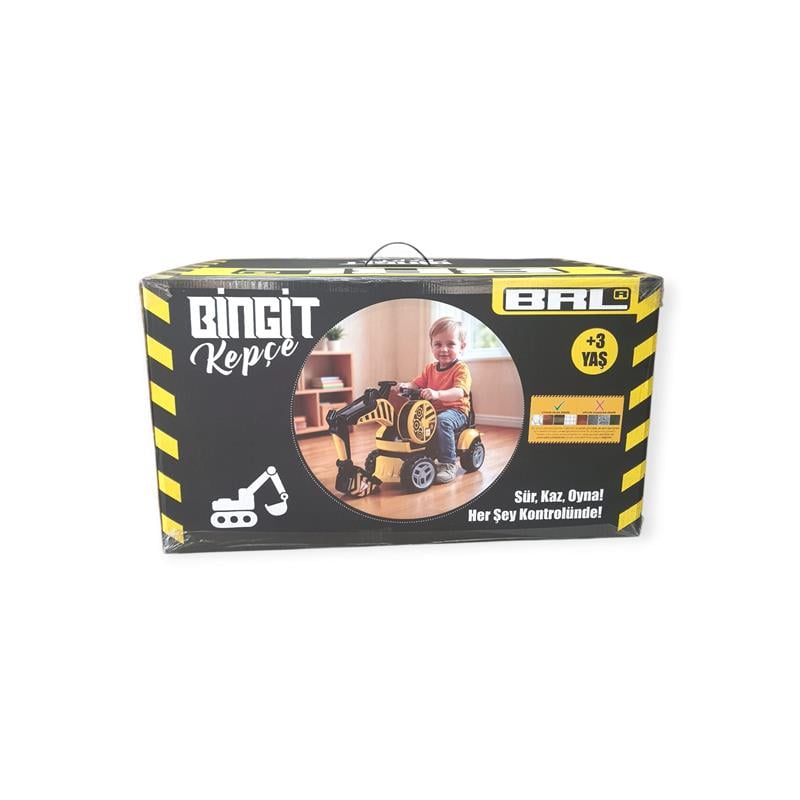 Birlik Pedalsız Bin-Git İnşaat Aracı Kepçe