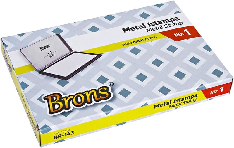 Brons Metal Istampa No:1