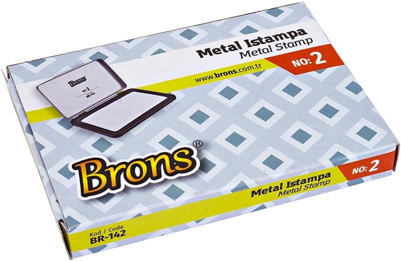 Brons Metal Istampa No:2