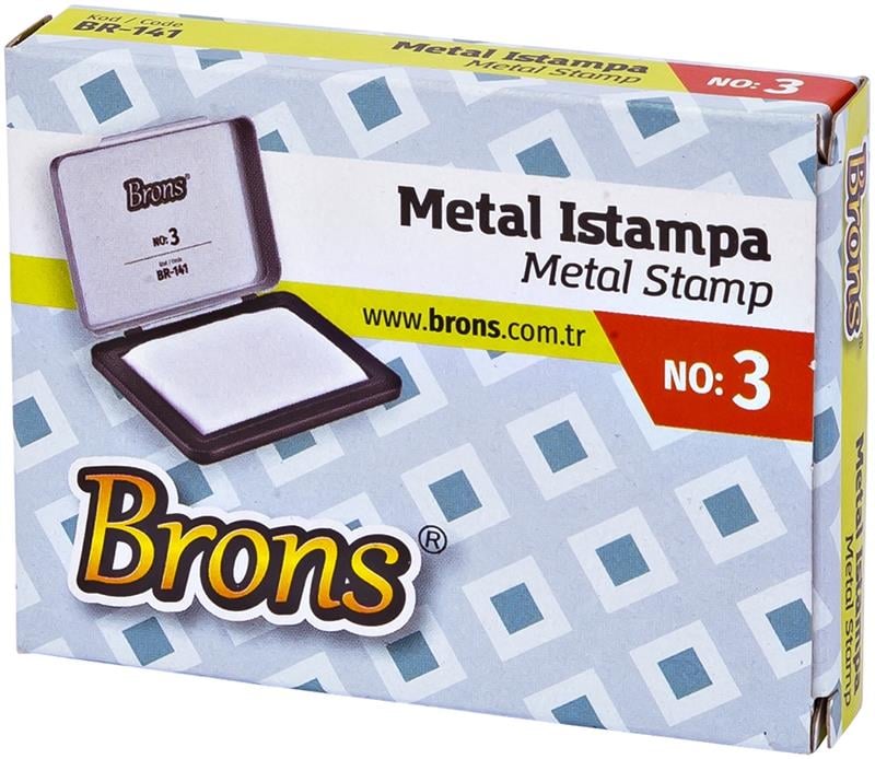 Brons Metal Istampa No:3