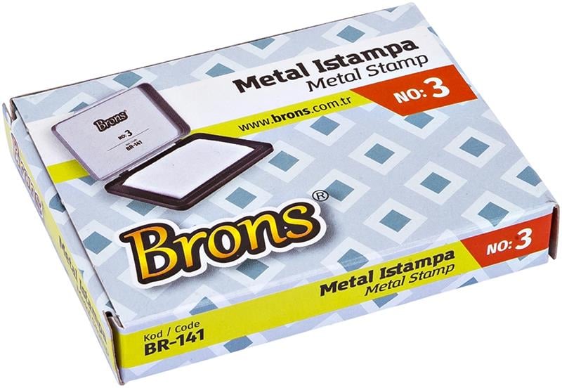 Brons Metal Istampa No:3