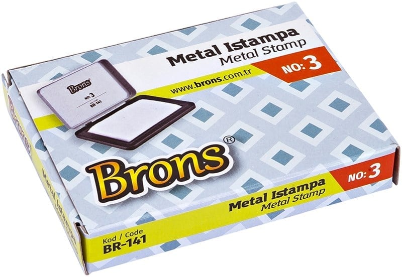 Brons Metal Istampa No:3