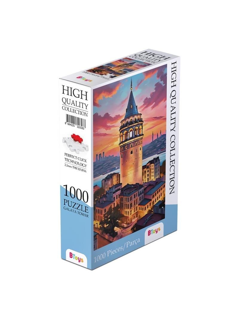 BTOYS 1000 PARÇA PUZZLE GALATA TOWER 9015