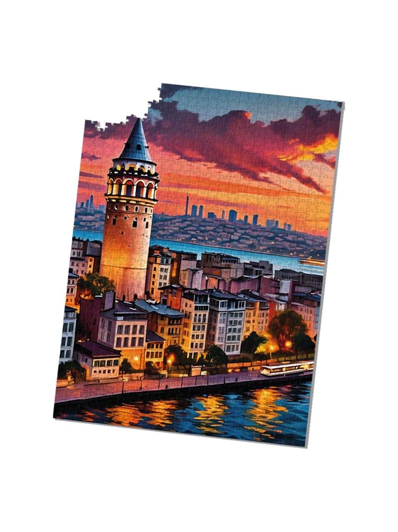 BTOYS 1000 PARÇA PUZZLE GALATA TOWER 9016