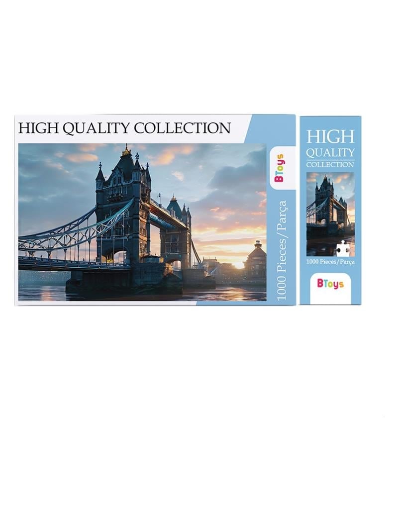 BTOYS 1000 PARÇA PUZZLE GOLDEN BRIDGE 9026