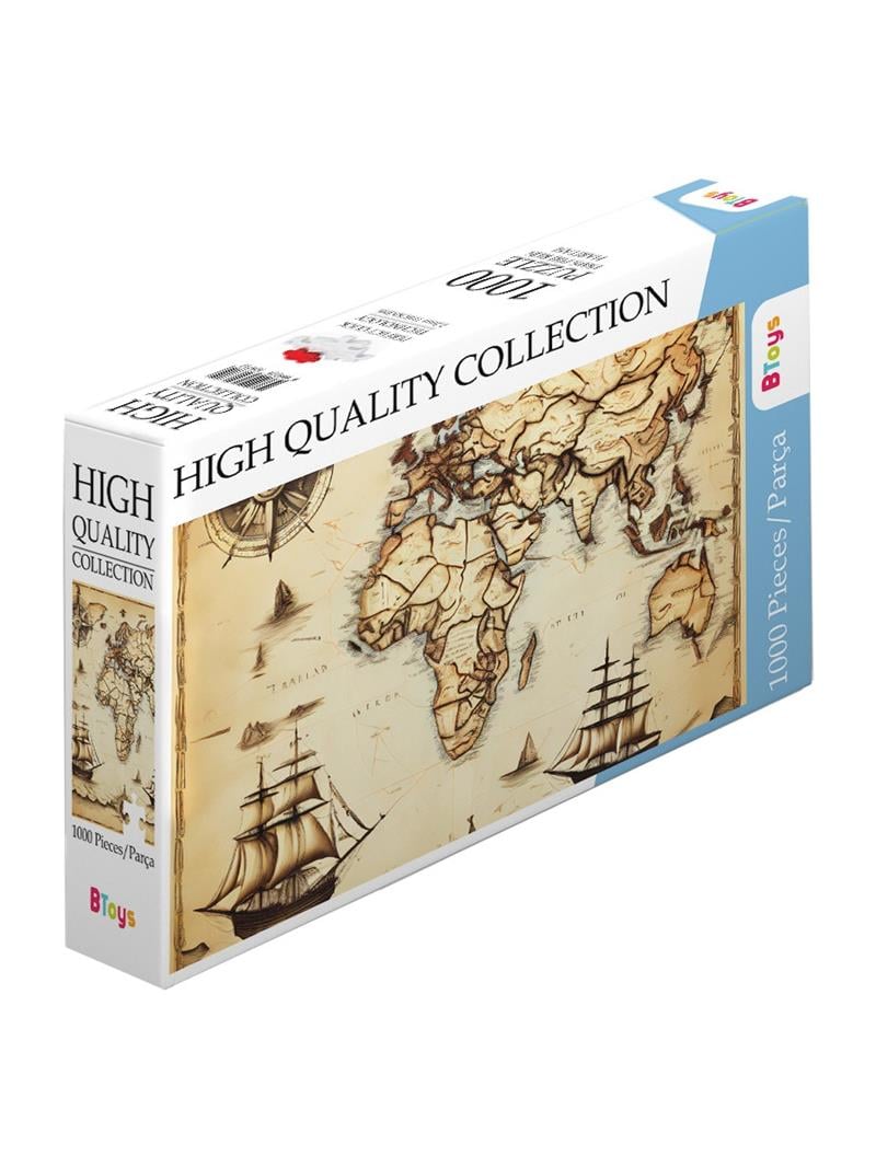 BTOYS 1000 PARÇA PUZZLE PİRİ REİS HARİTASI 1500'LER 9028