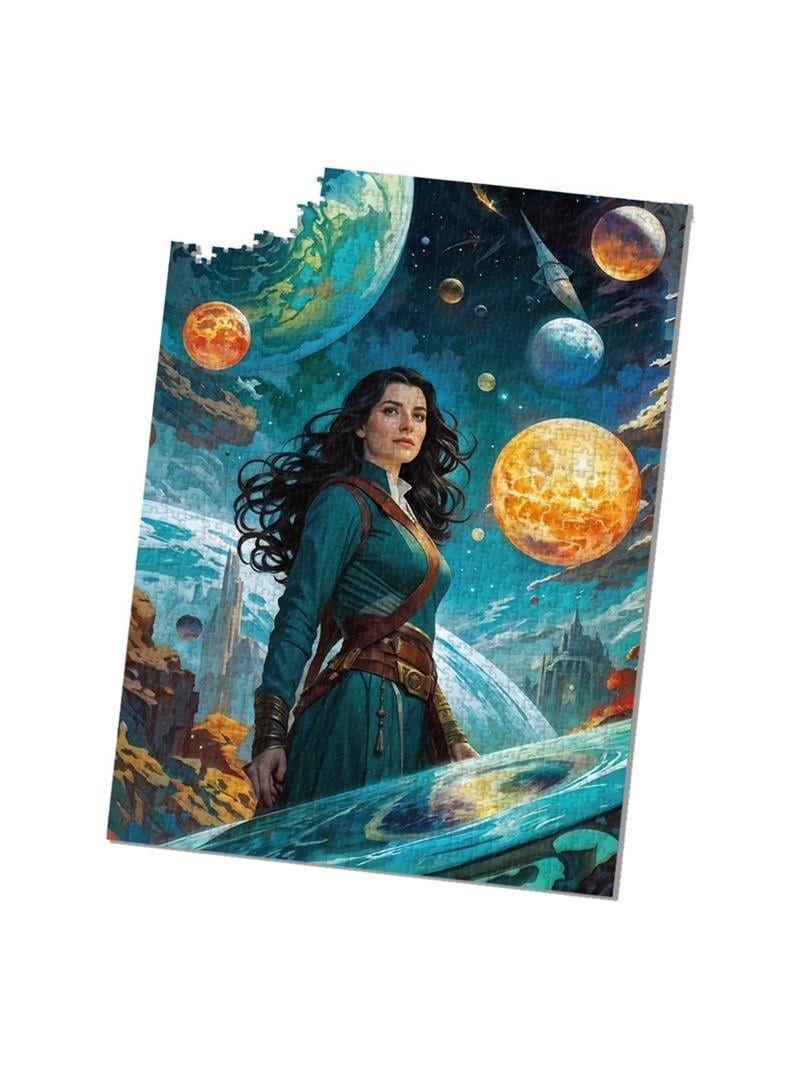 BTOYS 1000 PARÇA PUZZLE UZAY VE KADIN 9023