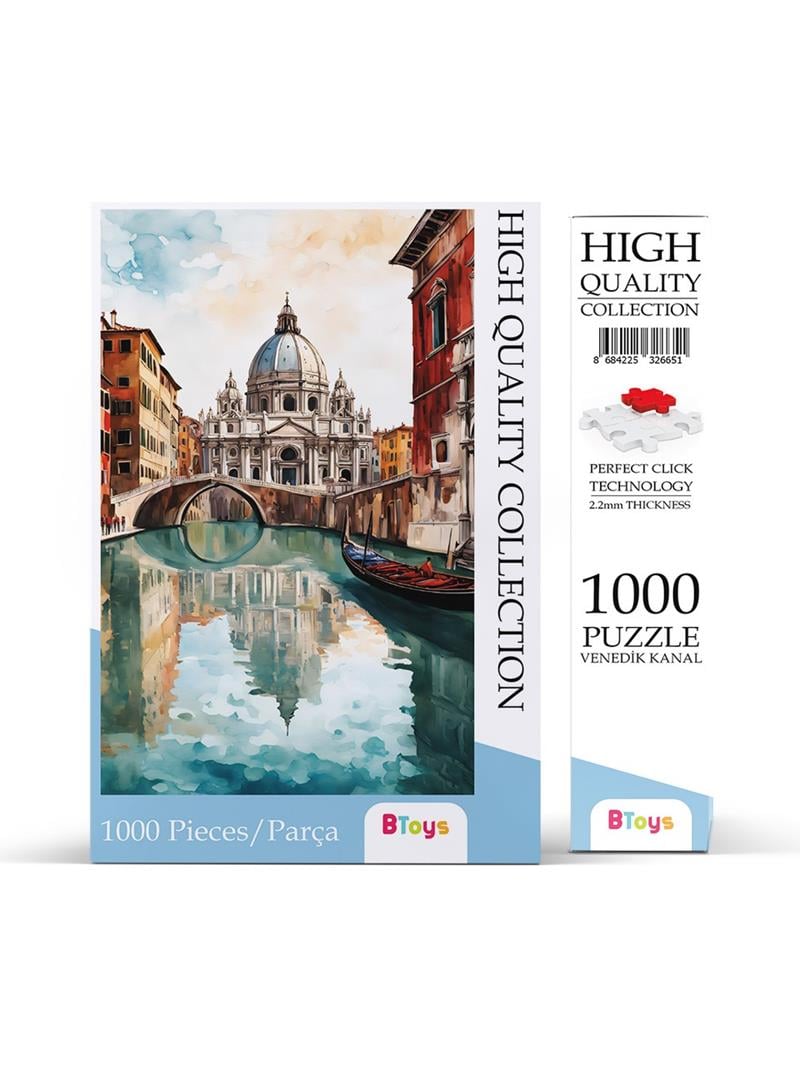 BTOYS 1000 PARÇA PUZZLE VENEDİK KANAL 9022