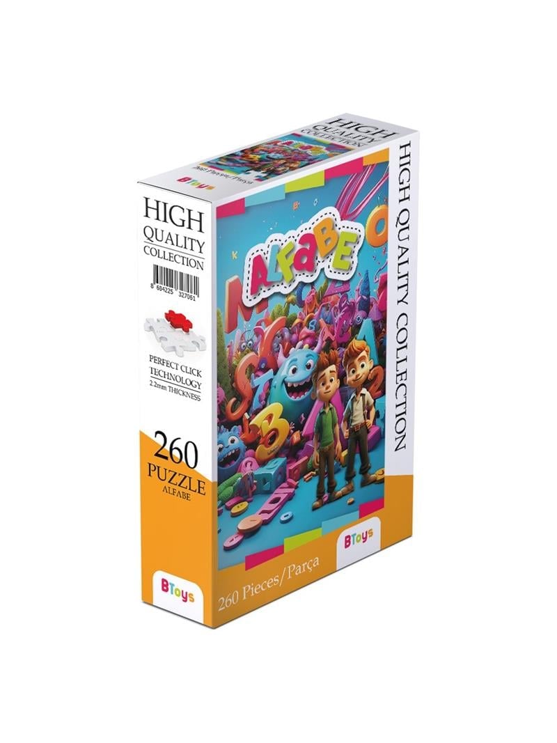 BTOYS 260 PARÇA PUZZLE ALFABE 9072