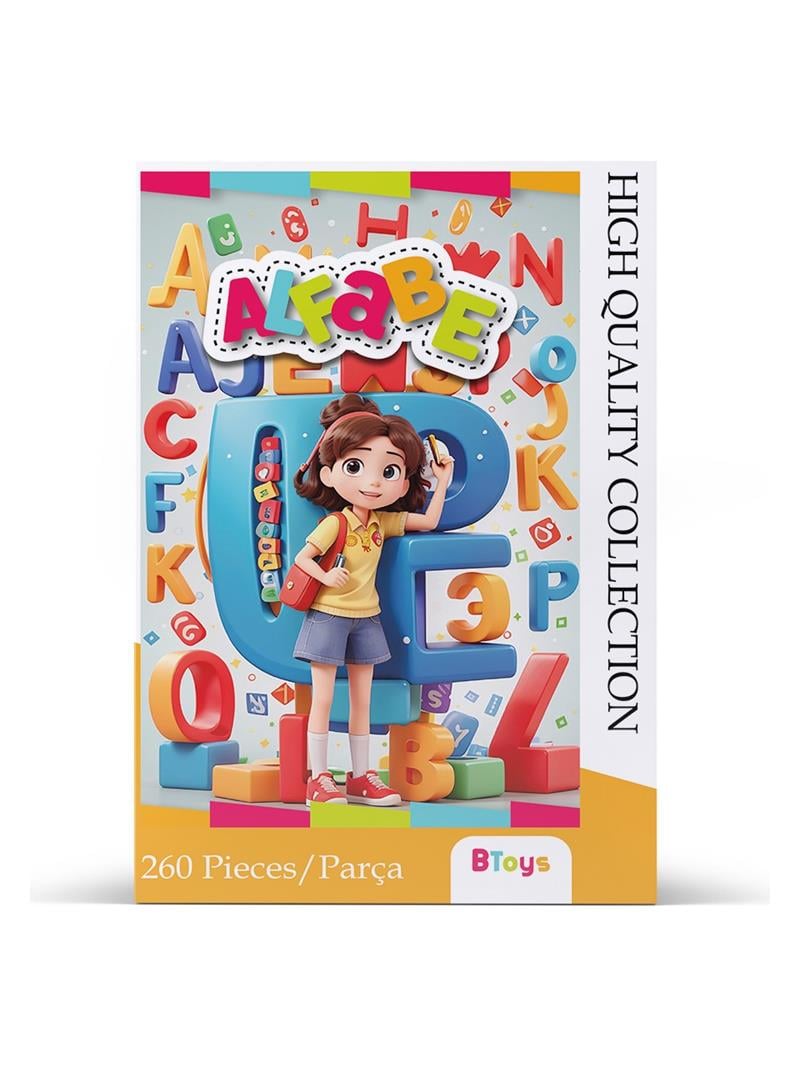 BTOYS 260 PARÇA PUZZLE ALFABE 9073
