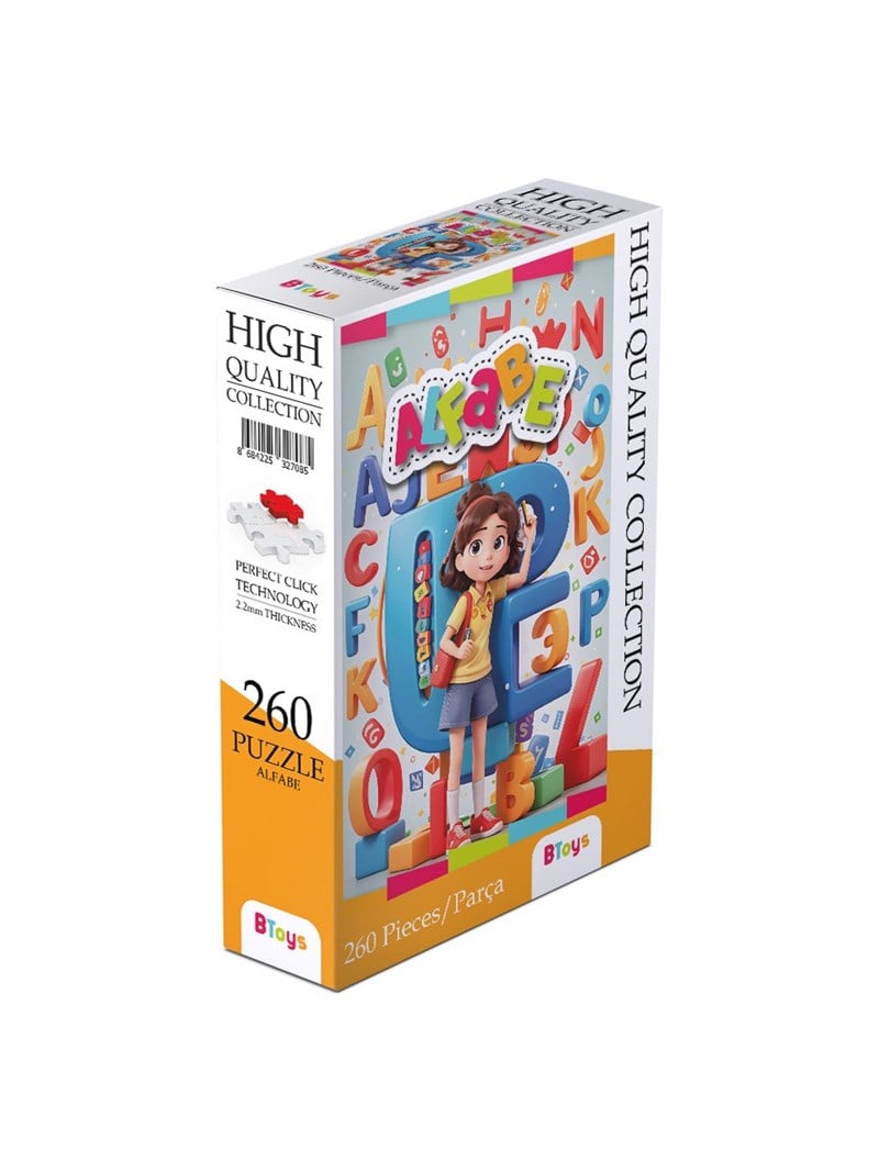 BTOYS 260 PARÇA PUZZLE ALFABE 9073