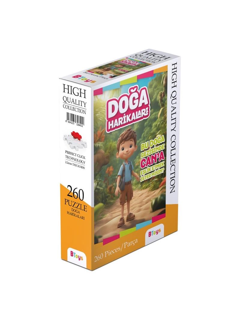 BTOYS 260 PARÇA PUZZLE DOĞA HARİKALARI 9068