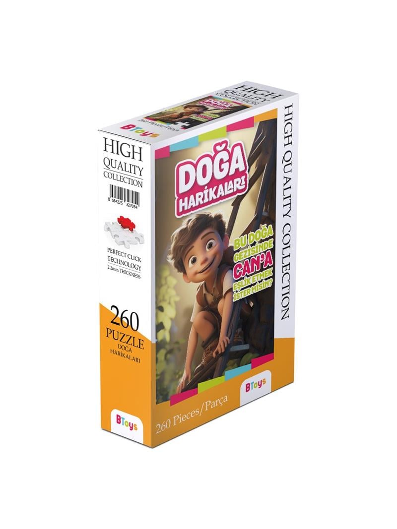 BTOYS 260 PARÇA PUZZLE DOĞA HARİKALARI 9071