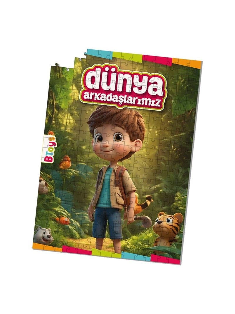 BTOYS 260 PARÇA PUZZLE DÜNYA ARKADAŞLARIMIZ 9065