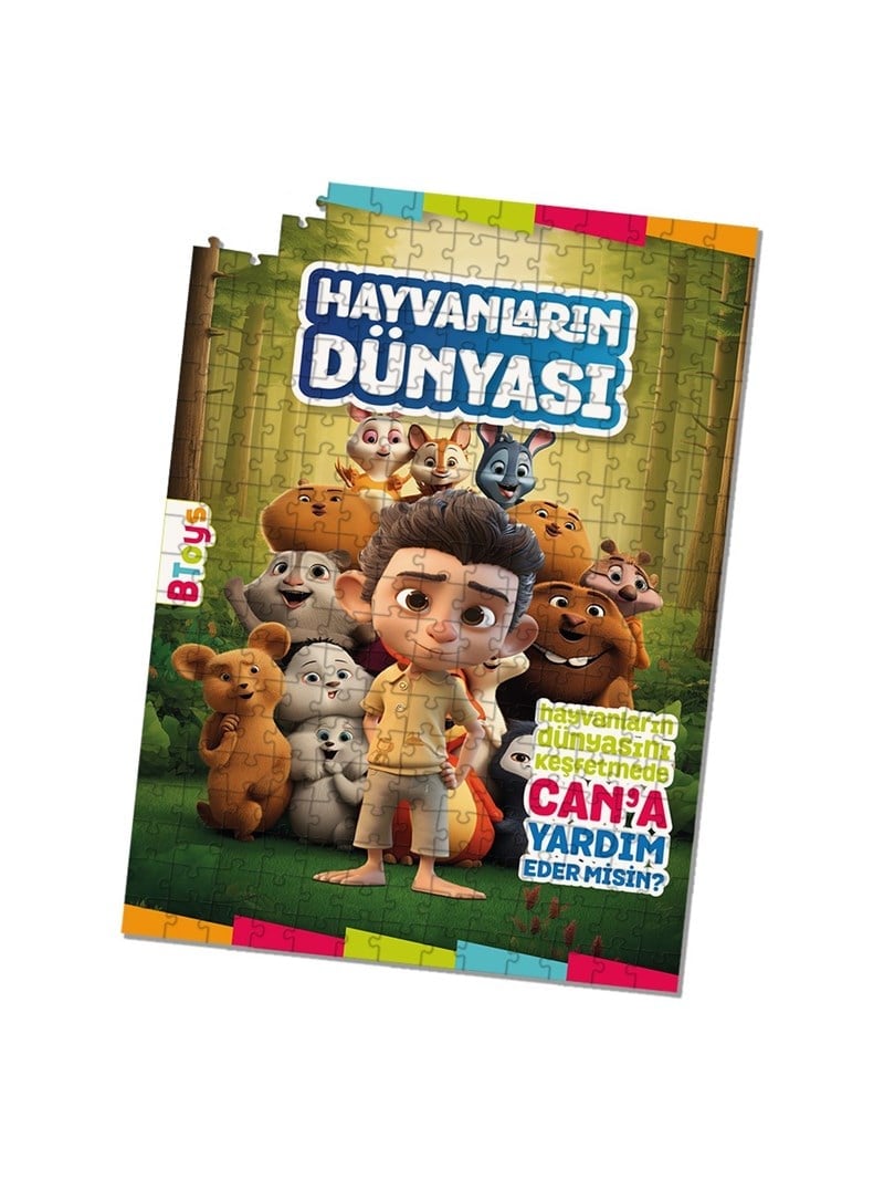 BTOYS 260 PARÇA PUZZLE HAYVANLARIN DÜNYASI 9062