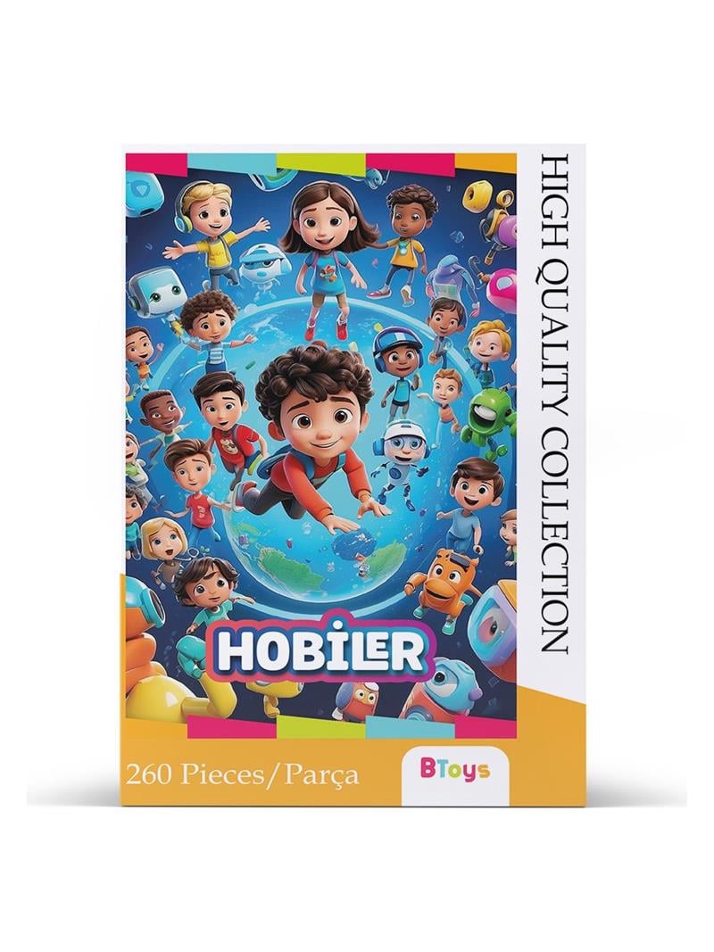 BTOYS 260 PARÇA PUZZLE HOBİLER 9080