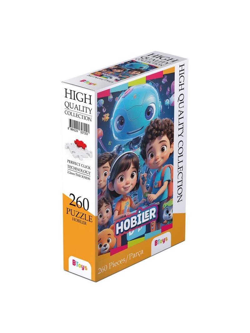 BTOYS 260 PARÇA PUZZLE HOBİLER 9081
