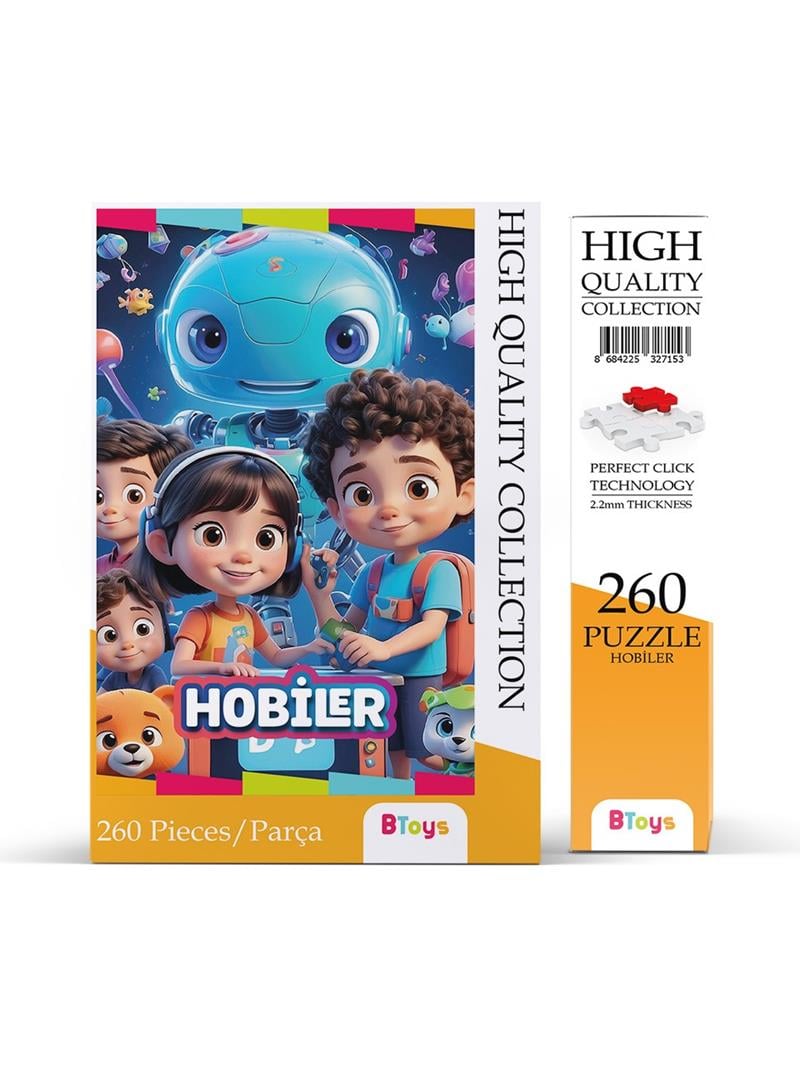 BTOYS 260 PARÇA PUZZLE HOBİLER 9081