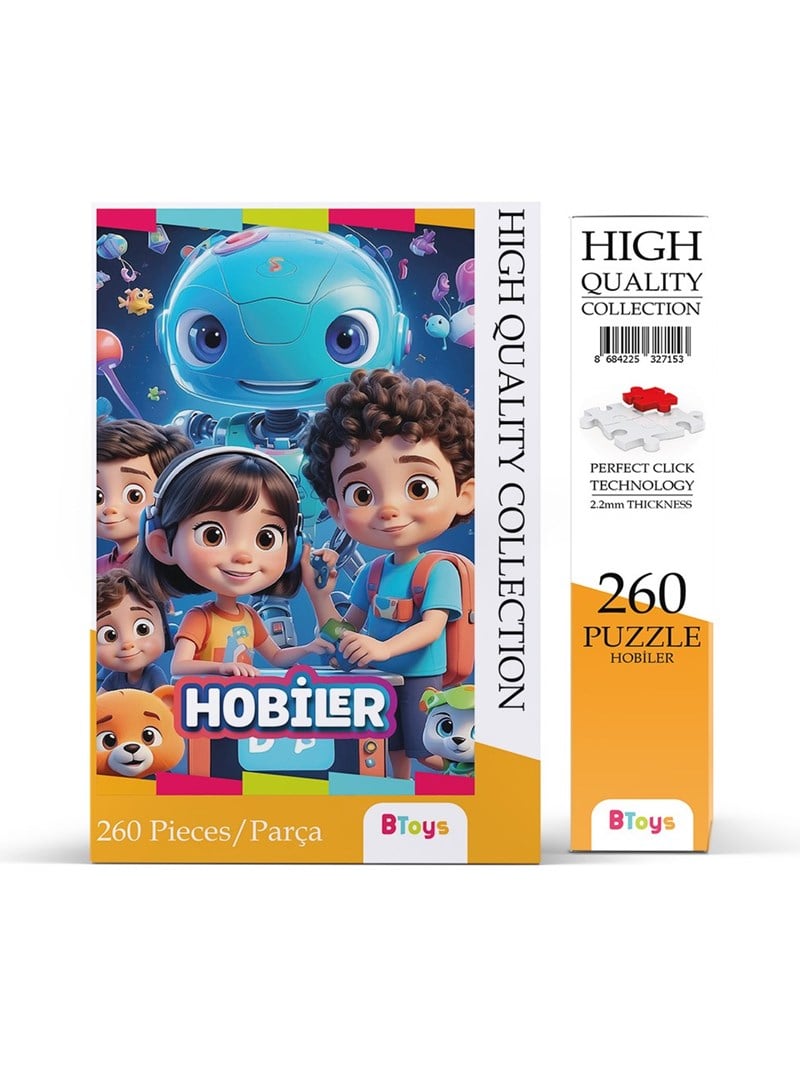 BTOYS 260 PARÇA PUZZLE HOBİLER 9081