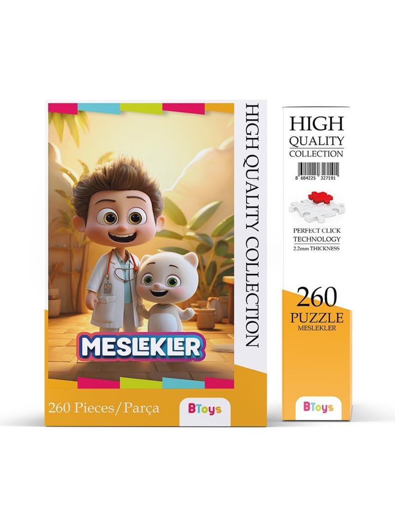 BTOYS 260 PARÇA PUZZLE MESLEKLER 9085