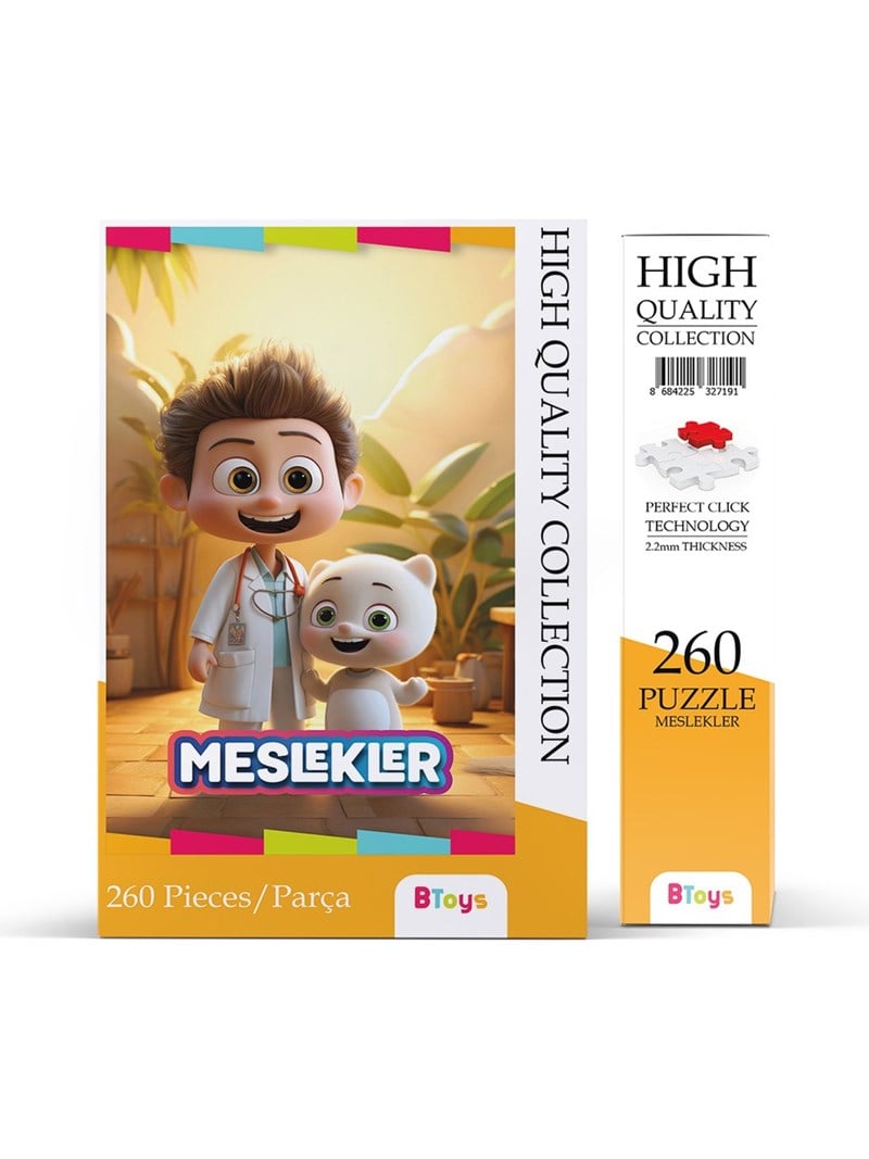 BTOYS 260 PARÇA PUZZLE MESLEKLER 9085