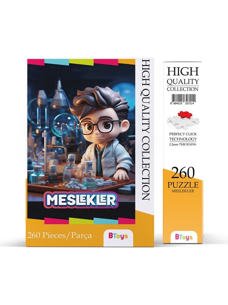 BTOYS 260 PARÇA PUZZLE MESLEKLER 9087