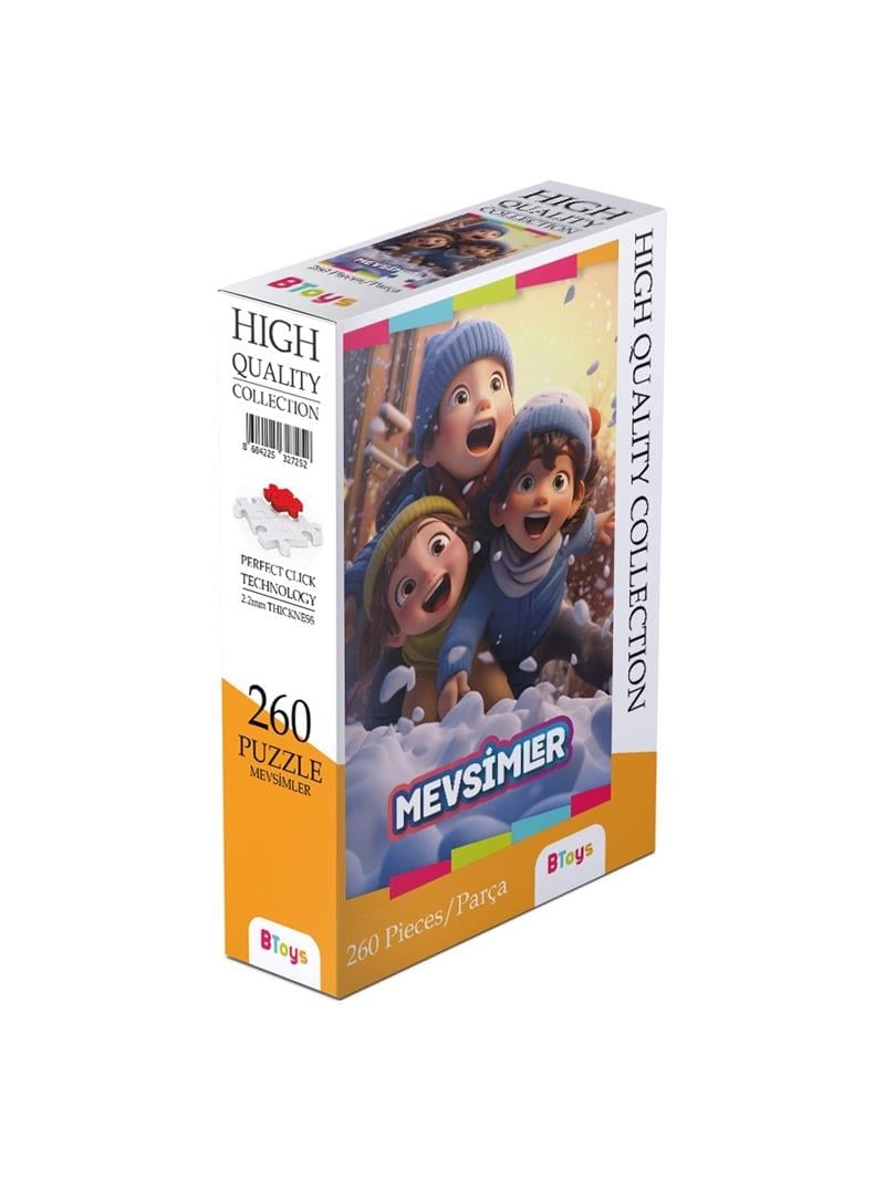BTOYS 260 PARÇA PUZZLE MEVSİMLER 9091
