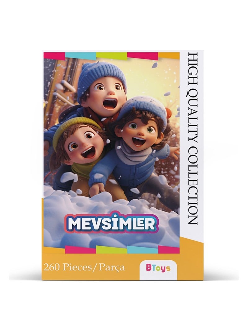 BTOYS 260 PARÇA PUZZLE MEVSİMLER 9091