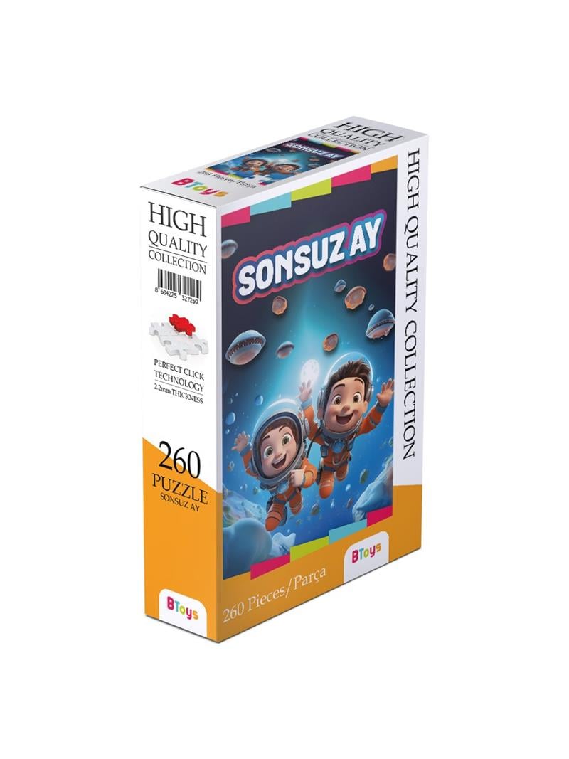 BTOYS 260 PARÇA PUZZLE SONSUZ AY 9092