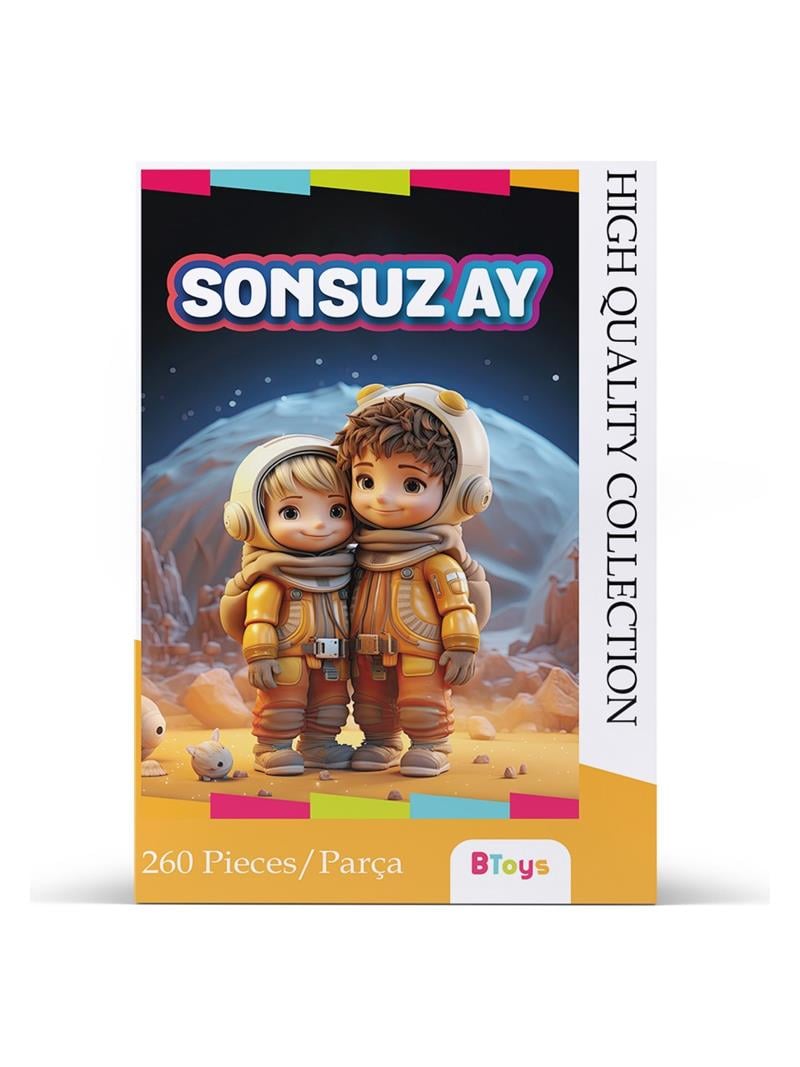BTOYS 260 PARÇA PUZZLE SONSUZ AY 9093